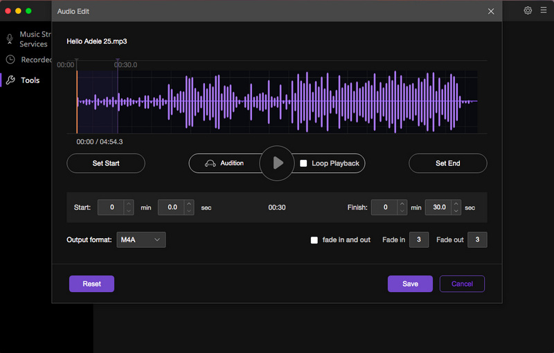 audio editor