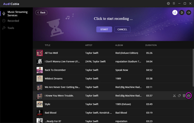 check converted music
