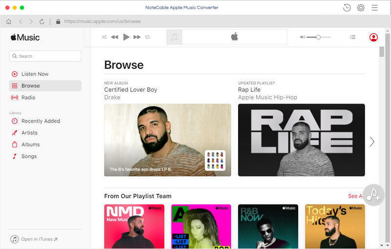 Download Apple Music from NoteCable