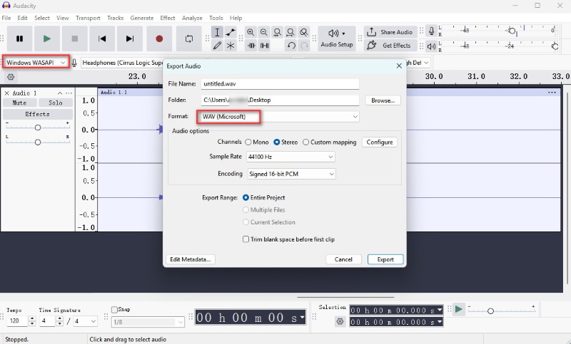 Convert Spotify Tracks to WAV with Audacity
