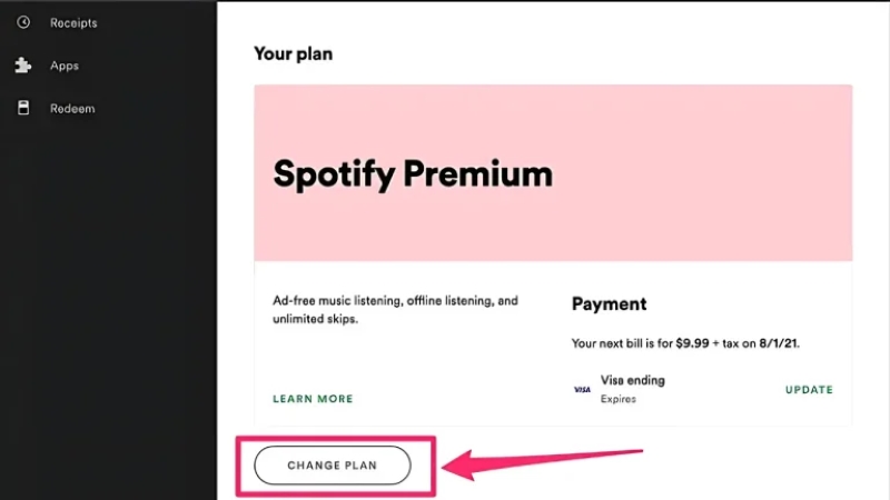 Change Plan