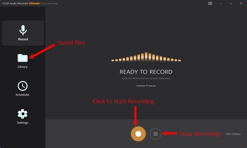 Convert Podcasts with Cinch Audio Recorder