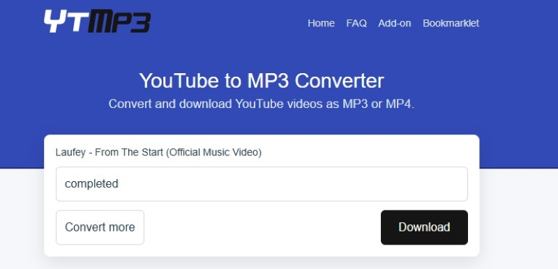 ConvertYTMP3 YouTube MP3 Converter