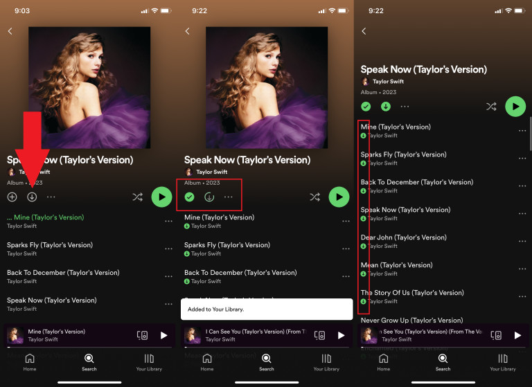 Download Spotify Music on Mobile App