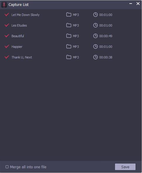recording music with DRmare Audio Capture 