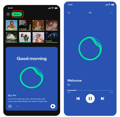 Access Spotify AI DJ