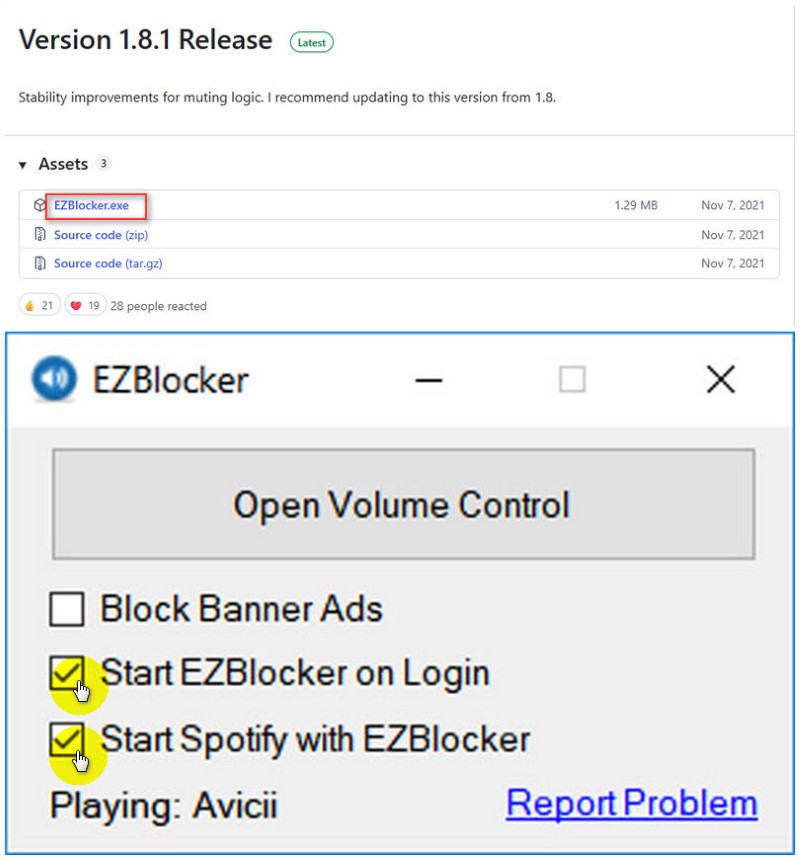 EZBlocker Spotify Ad Blocker