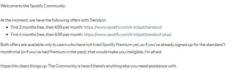 Spotify Premium with Trendyol Plus