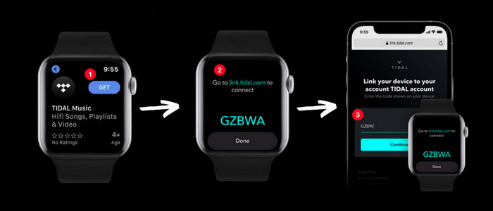 Install Tidal on Apple Watch