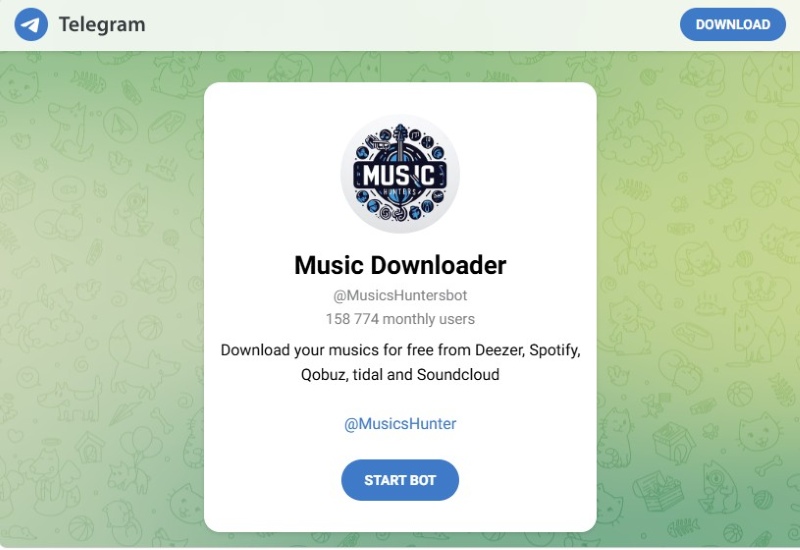 Rip Qobuz Music via MusicsHuntersBot