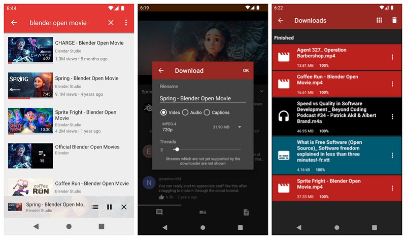 Newpipe YouTube Audio Downloader