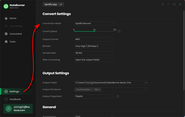 output formats of noteburner music one