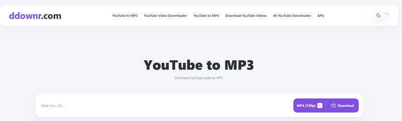 Ddownr YouTube to MP3 Online