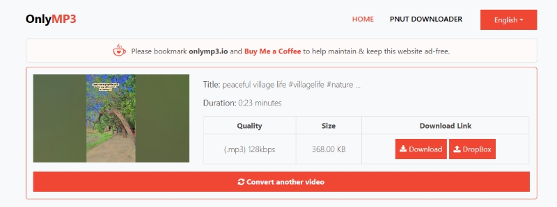 OnlyMP3 Youtube Audio Ripper