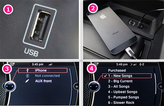 Play Streaming Music in the Car with a USB Cable