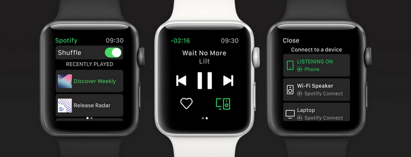 play spotify music on apple watch