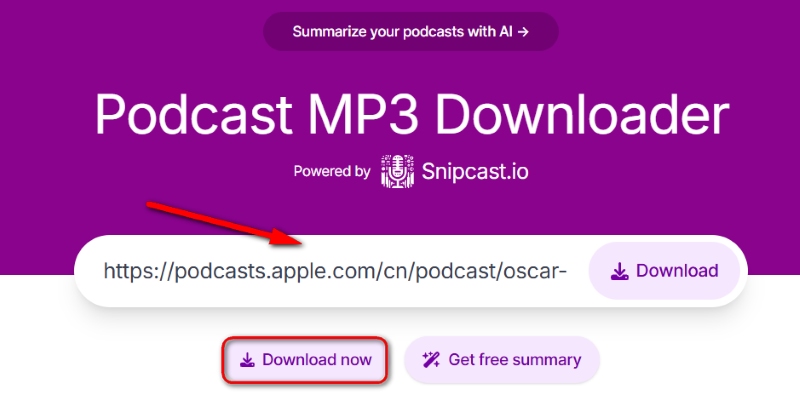 Podcast MP3 Downloader