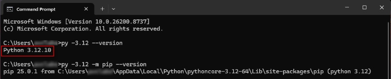 Check Python and Pip Installed