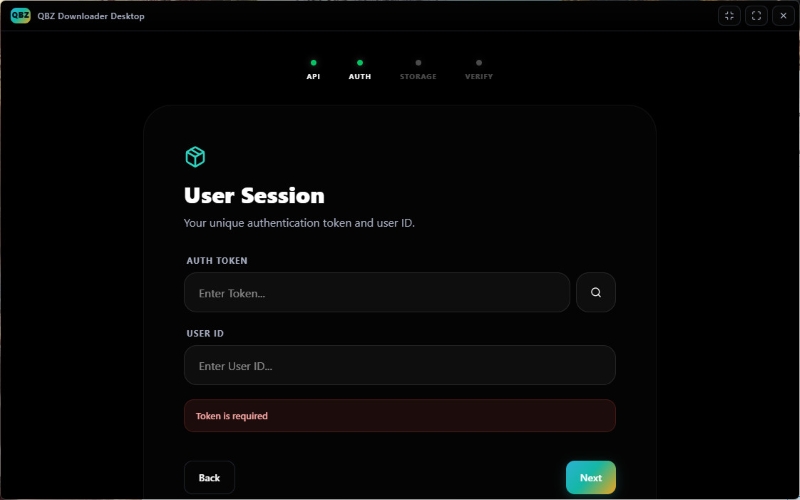 Authorize Qobuz Account