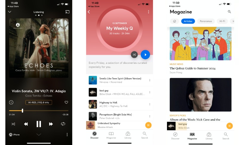 Qobuz Music Interface