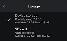 save spotify music to an sd card