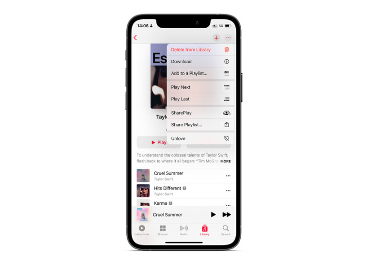 Share Apple Music on iPhone