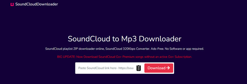 SoundCloud Download Online Tool