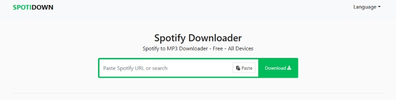 Spotidown Spotify Playlist Downloader