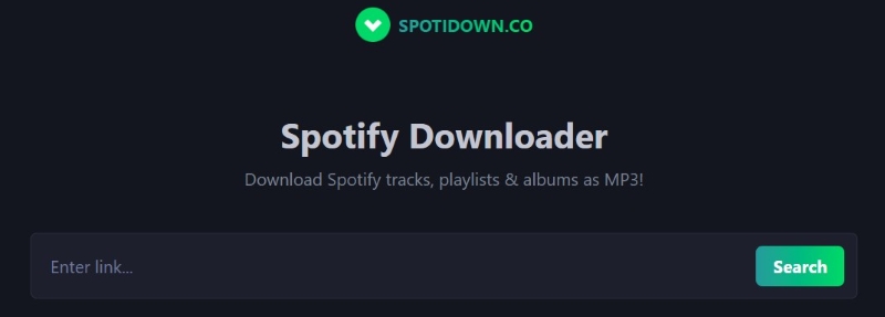 Spotidown.co Playlist Downloader