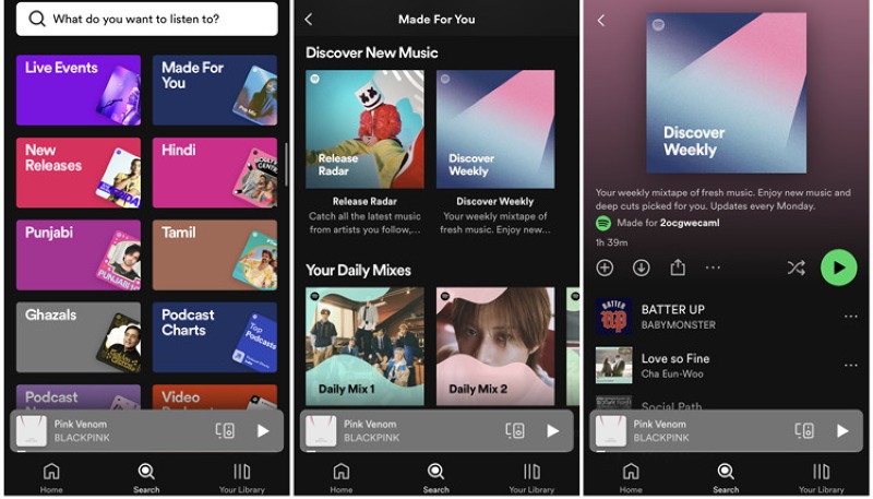 Play Spotify Daily Mix on Android