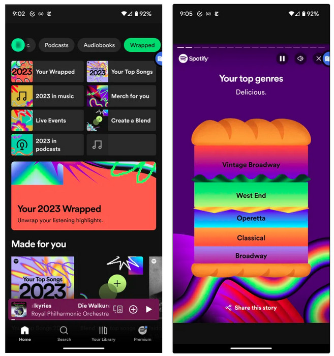 View Spotify Wrapped Mobile
