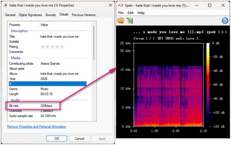 Audio Quality of Spowload