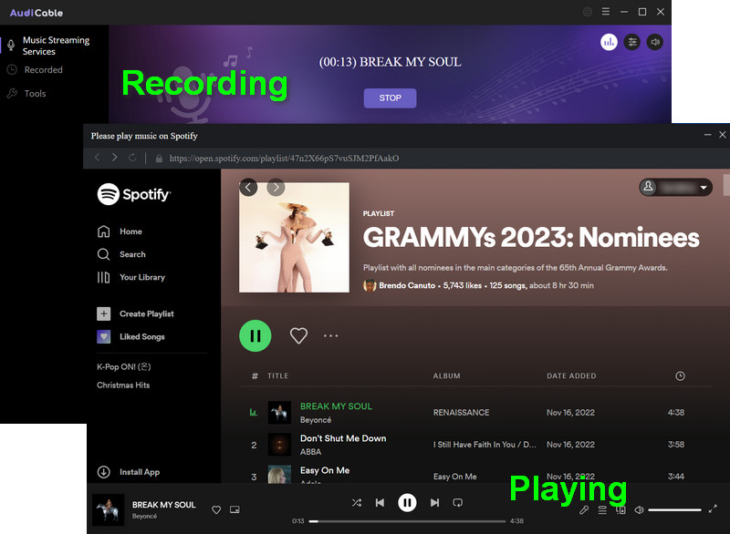 Downloading Grammy Hits