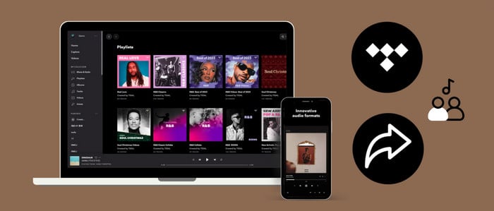 Share and Download Tidal Playlist