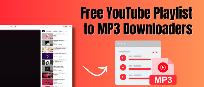 Top YouTube Playlist MP3 Downloaders