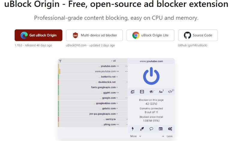 uBlock Origin Spotify Ad Blocker