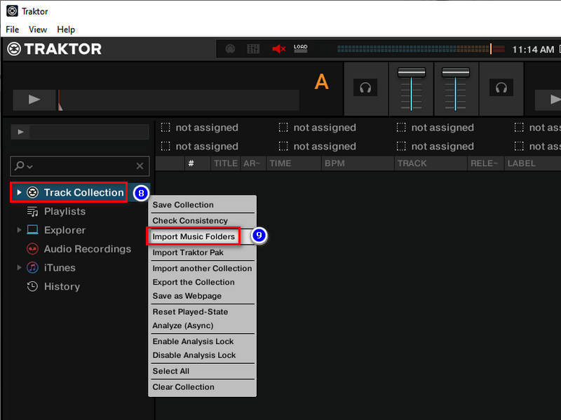 import tidal music to taktor dj