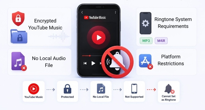 Reasons of Not Setting Ringtone Directly