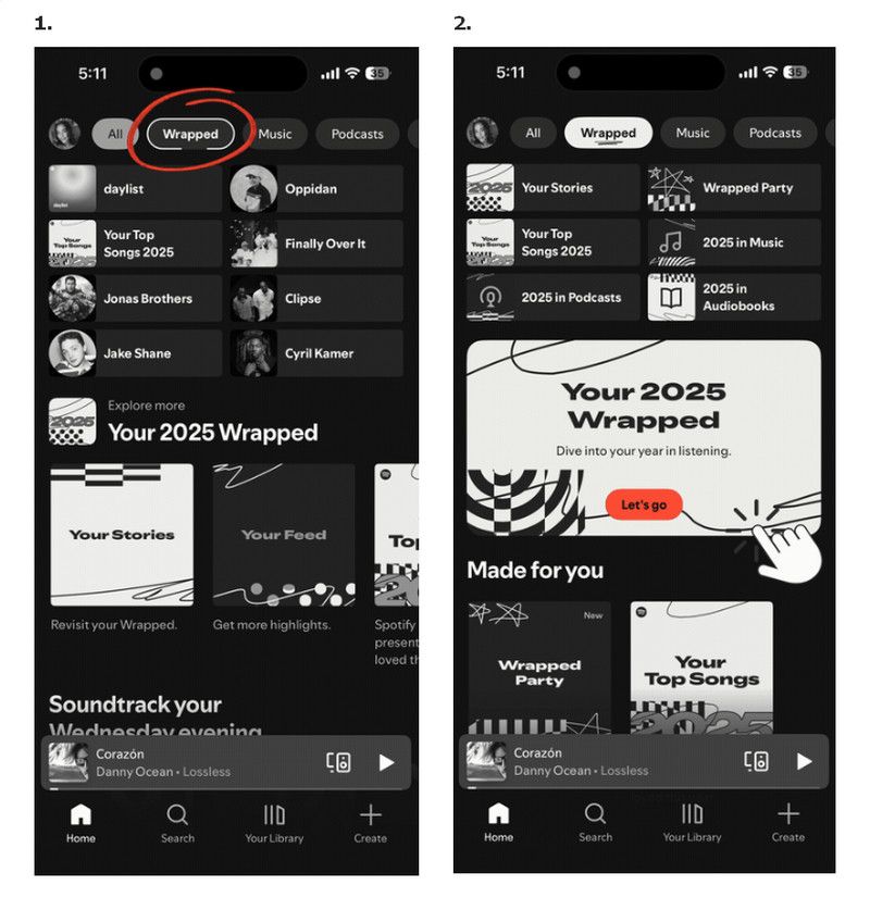 Access Spotify Wrapped 2025