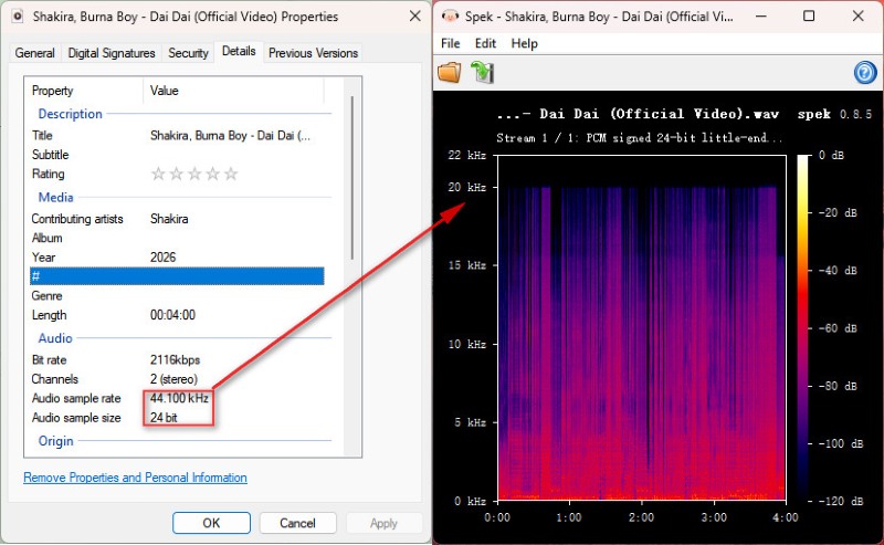 YouTube Audio Quality Check