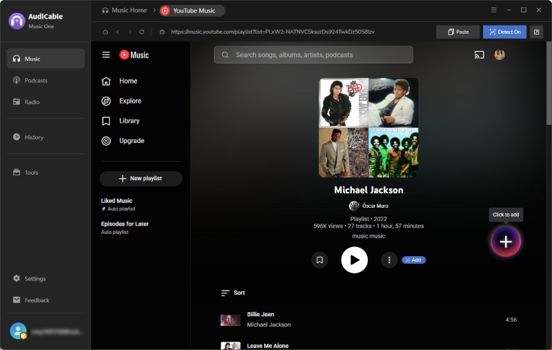 Add YouTube Music