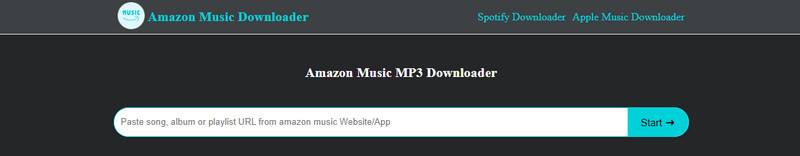 Choose Online Amazon Music Downloader