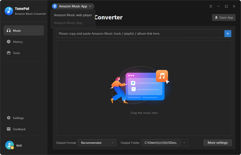 Choose TunePat Amazon Music Converter