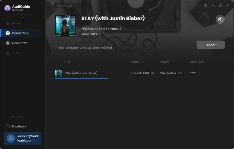 Start downloading STAY